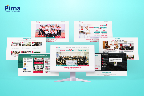 Nâng cấp website xuất khẩu lao động Nozomi Japan