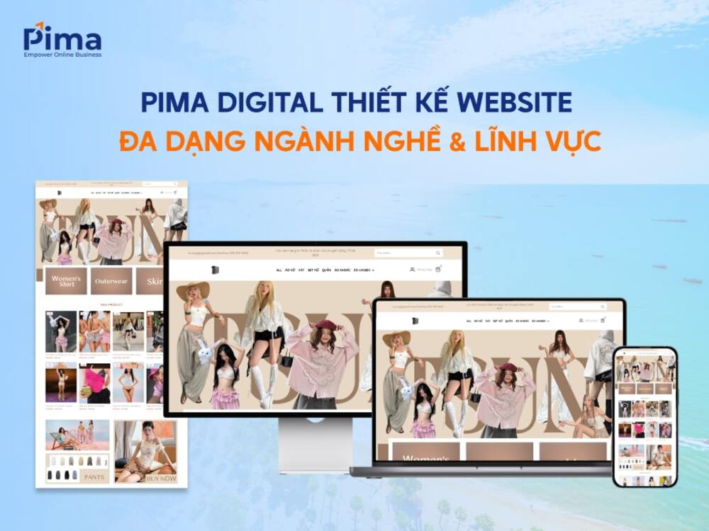 Đội ngũ Pima Digital hỗ trợ doanh nghiệp thiết kế website đa lĩnh vực Đội ngũ Pima Digital hỗ trợ doanh nghiệp thiết kế website đa lĩnh vực