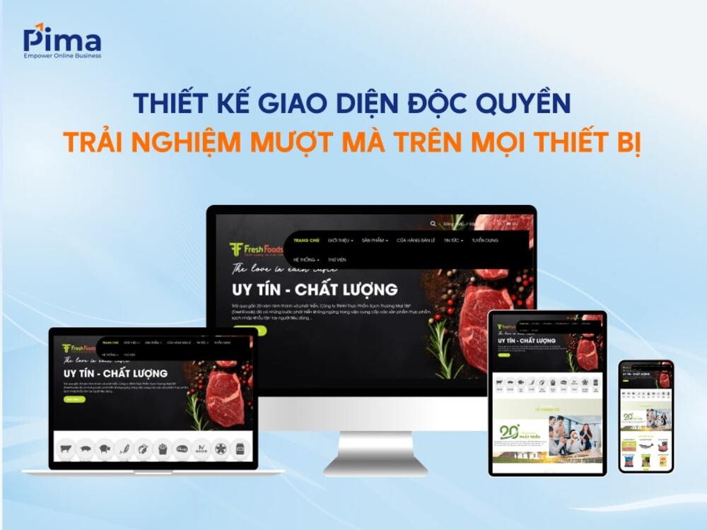 Pima Digital - Công ty thiết kế web Cần Thơ uy tín, chuyên nghiệp