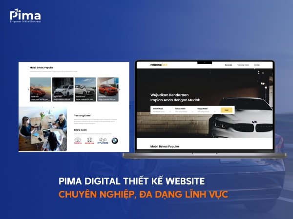 Thiết kế web Cần Thơ giá rẻ chuẩn SEO tại Pima Digital