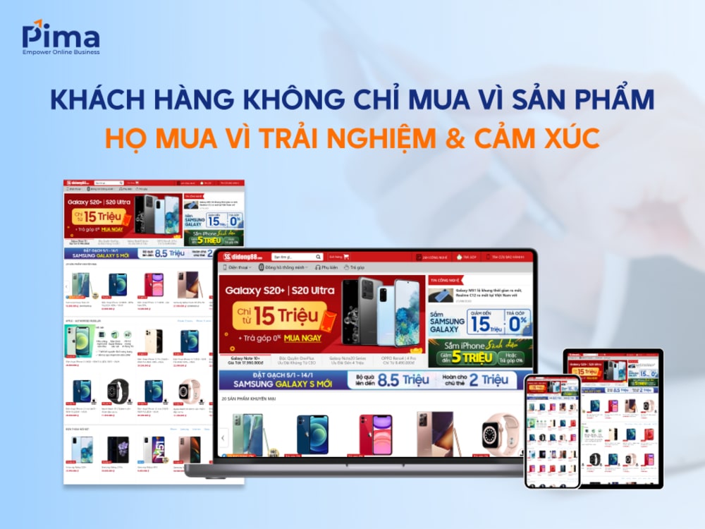 Thiết kế web Đồng Nai chuyên nghiệp tại Pima Digital
