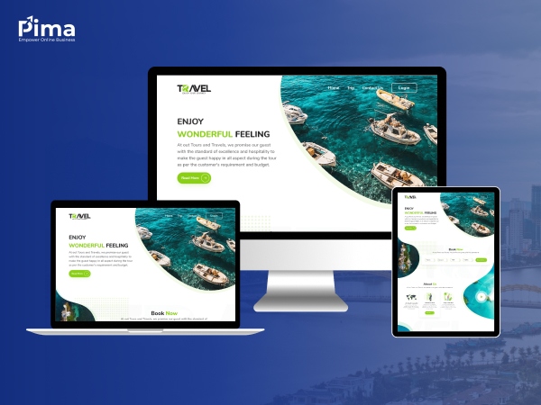 Pima Digital - Công ty thiết kế website đa lĩnh vực, ngành nghề