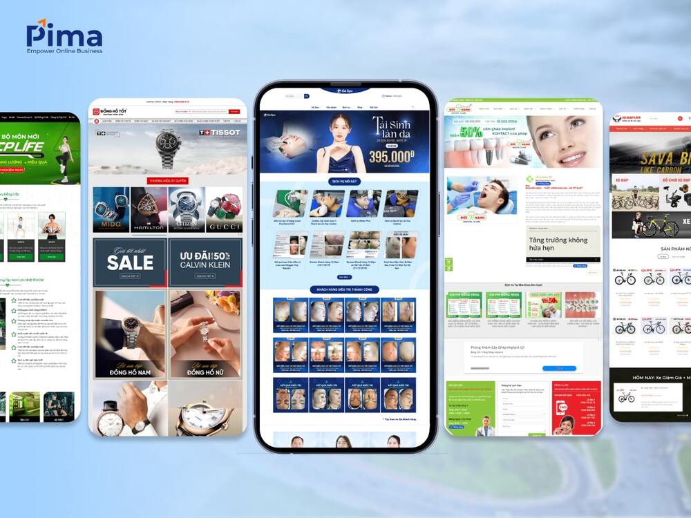 Pima Digital - Công ty thiết kế website đa lĩnh vực, ngành nghề Pima Digital - Công ty thiết kế website đa lĩnh vực, ngành nghề