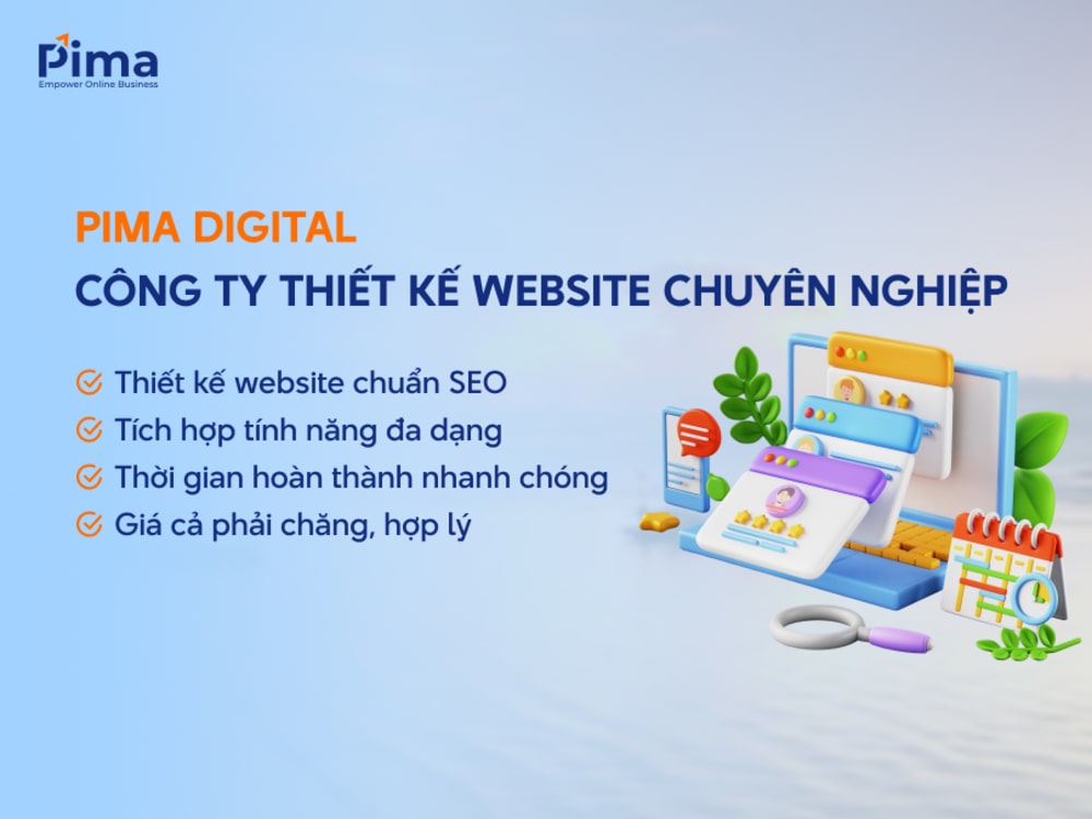 Công ty thiết kế website chuyên nghiệp, chuẩn SEO
