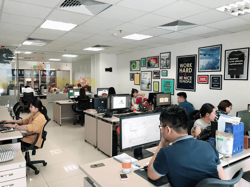 Văn phòng làm việc của Sao Kim Branding Văn phòng làm việc của Sao Kim Branding