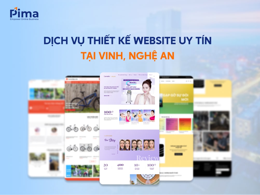 Thiết kế website Nghệ An chuyên nghiệp tạo bước đệm kinh doanh phát triển
