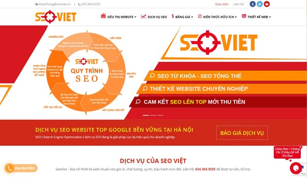 SeoViet - Agency cung cấp giải pháp công nghệ uy tín hàng đầu Việt Nam
