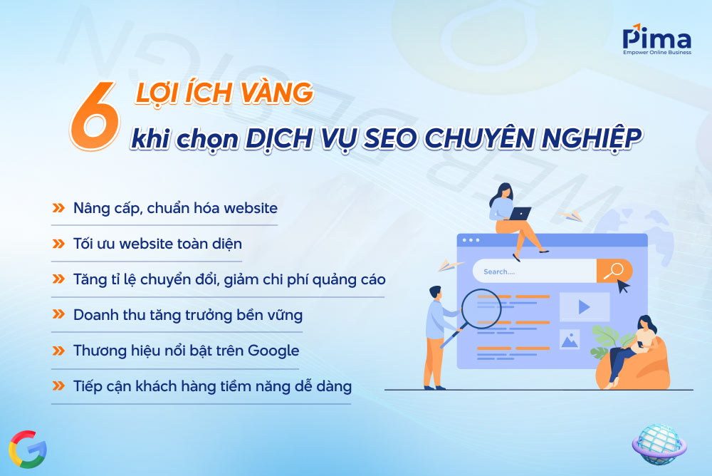 Lựa chọn dịch vụ SEO Cần Thơ giúp doanh nghiệp đạt được nhiều lợi ích quan trọng