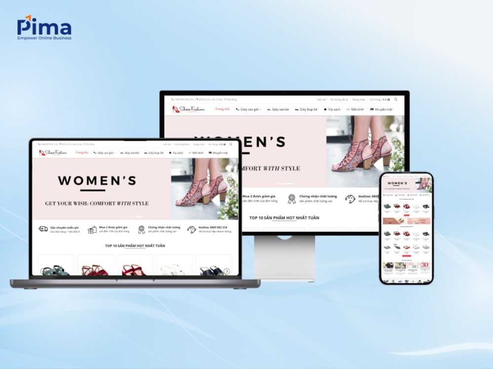 Thiết kế trang web bán hàng tối ưu hành trình khách hàng Thiết kế trang web bán hàng tối ưu hành trình khách hàng