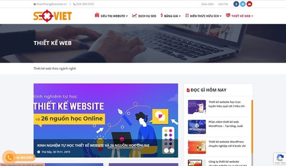 Công ty thiết kế website SEO Việt