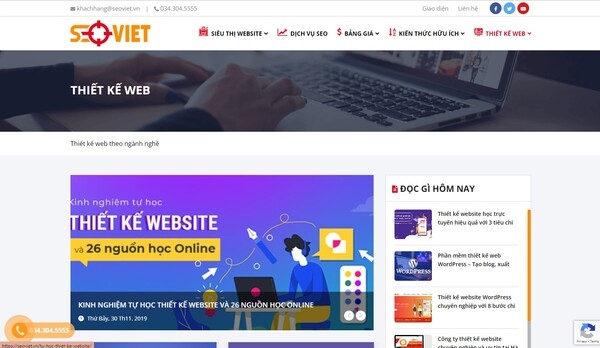 Công ty thiết kế website SEO Việt