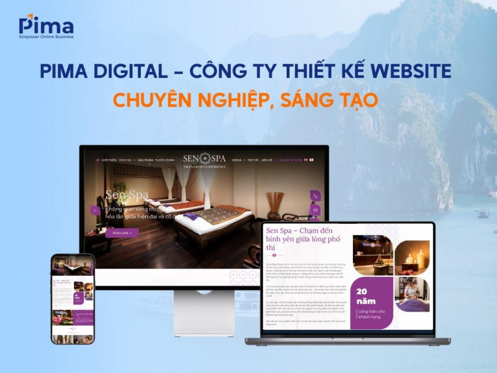 Pima Digital - Công ty thiết kế website chuyên nghiệp nhất hiện nay
