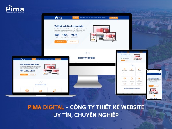 Pima Digital - Công ty thiết kế website uy tín nhất hiện nay