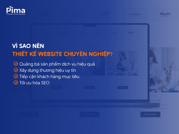 Những lợi ích khi doanh nghiệp thiết kế web tại Nam Định chuyên nghiệp