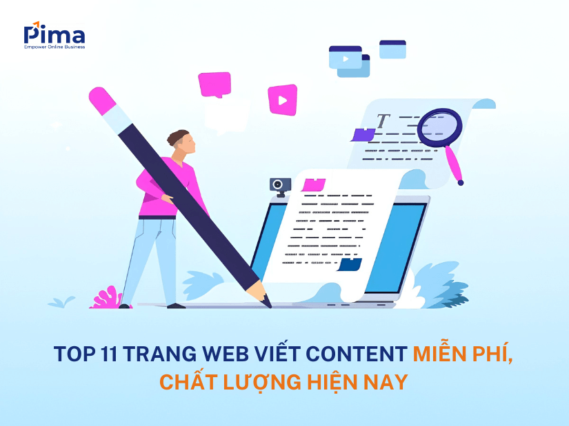 Top 11 trang web viết content miễn phí, chất lượng hiện nay
