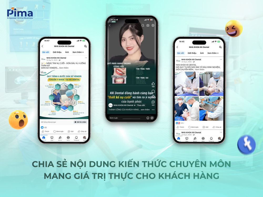 Chăm sóc Fanpage KK Dental