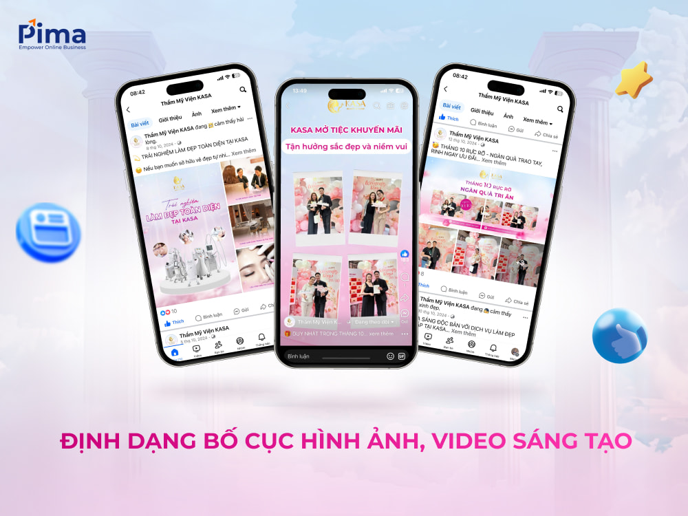 KASA mong muốn hình ảnh và nội dung phải thể hiện được chất lượng dịch vụ cao cấp