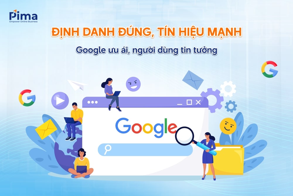 Entity SEO như một quá trình khai báo lý lịch của website trên Google