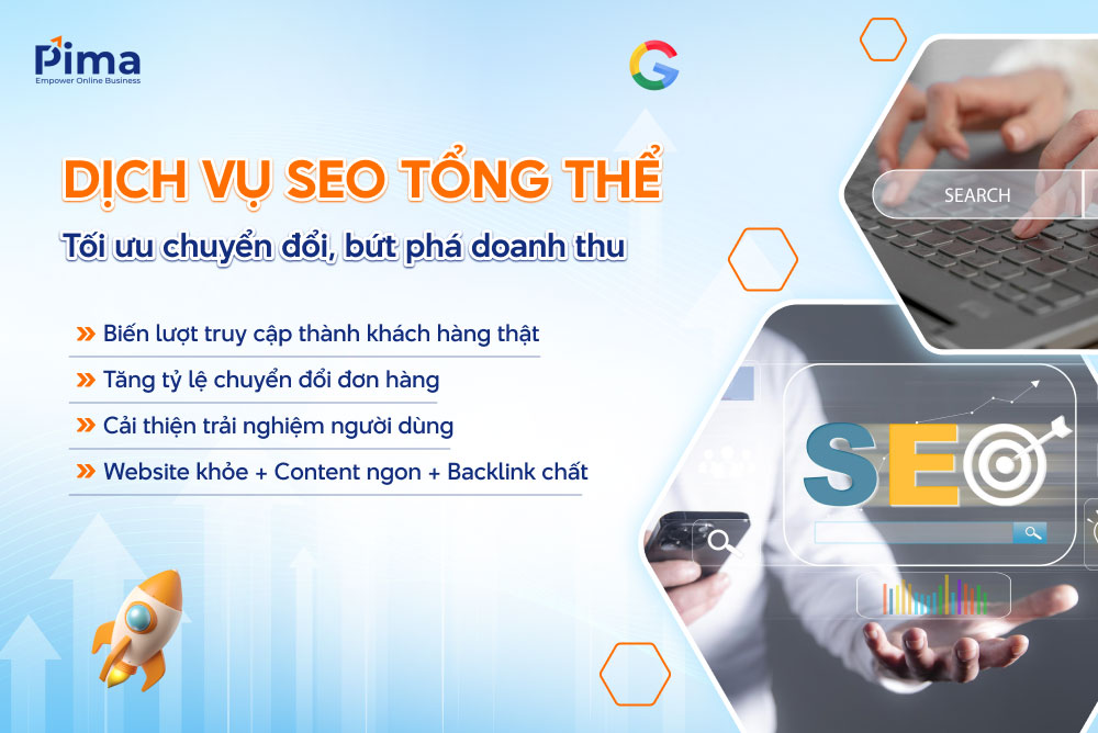 Phương pháp SEO tổng thể tại Pima Digital