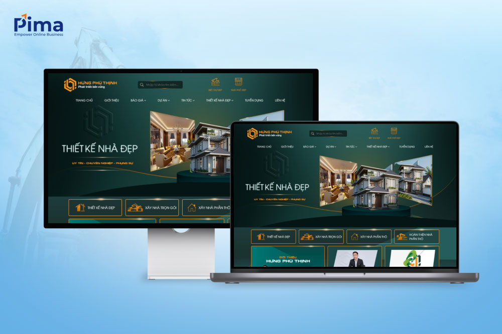 Mẫu website mang đậm cá tính của từng thương hiệu Mẫu website mang đậm cá tính của từng thương hiệu