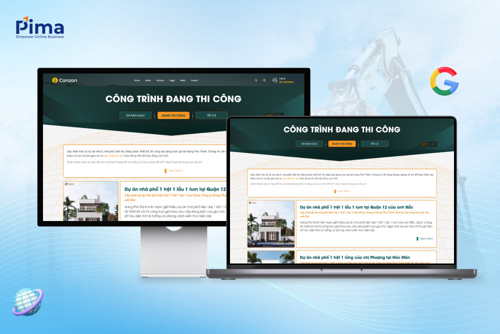 Thiết kế trang dự án chỉn chu giúp bạn gia tăng uy tín Thiết kế trang cảm nhận khách hàng chỉn chu giúp bạn gia tăng uy tín