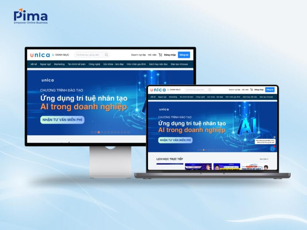 Website làm nổi bật các chương trình giáo dục Website làm nổi bật các chương trình giáo dục