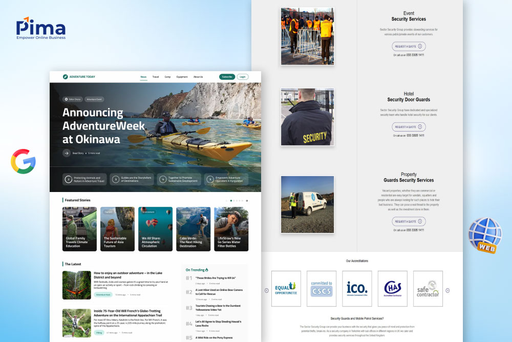 Thiết kế website cổng thông tin điện tử chuyên nghiệp, đầy đủ chức năng
