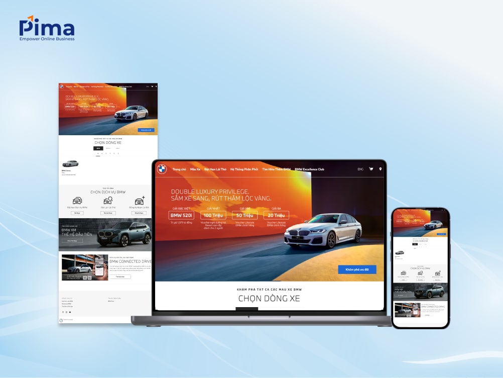 Mẫu website ô tô gam màu tương phản, thể hiện cá tính mạnh mẽ, dứt khoát Mẫu website ô tô gam màu tương phản, thể hiện cá tính mạnh mẽ, dứt khoát