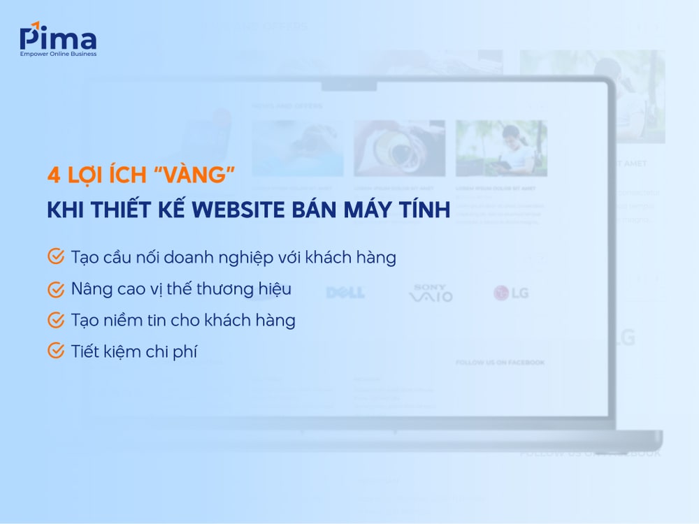 Thiết kế website máy tính đem lại nhiều lợi ích quan trọng cho doanh nghiệp Thiết kế website máy tính đem lại nhiều lợi ích quan trọng cho doanh nghiệp
