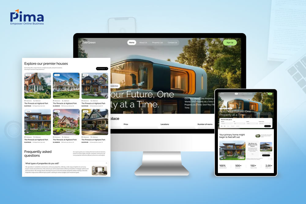 Mẫu trang web bất động sản phổ biến hiện nay Mẫu trang web bất động sản phổ biến hiện nay