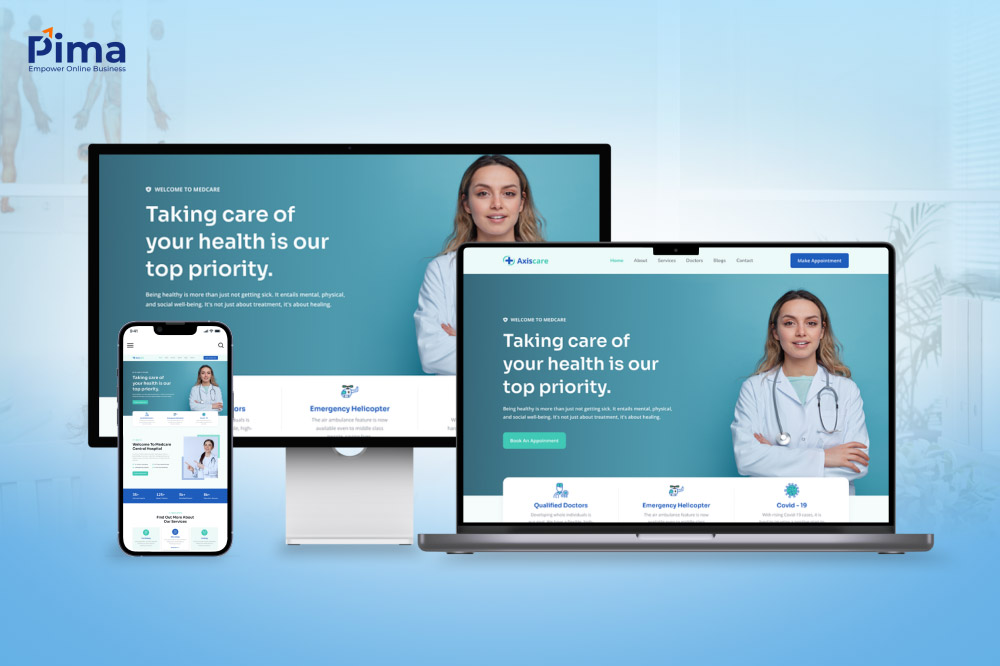 Mẫu trang web bệnh viện được ưa chuộng nhất hiện nay