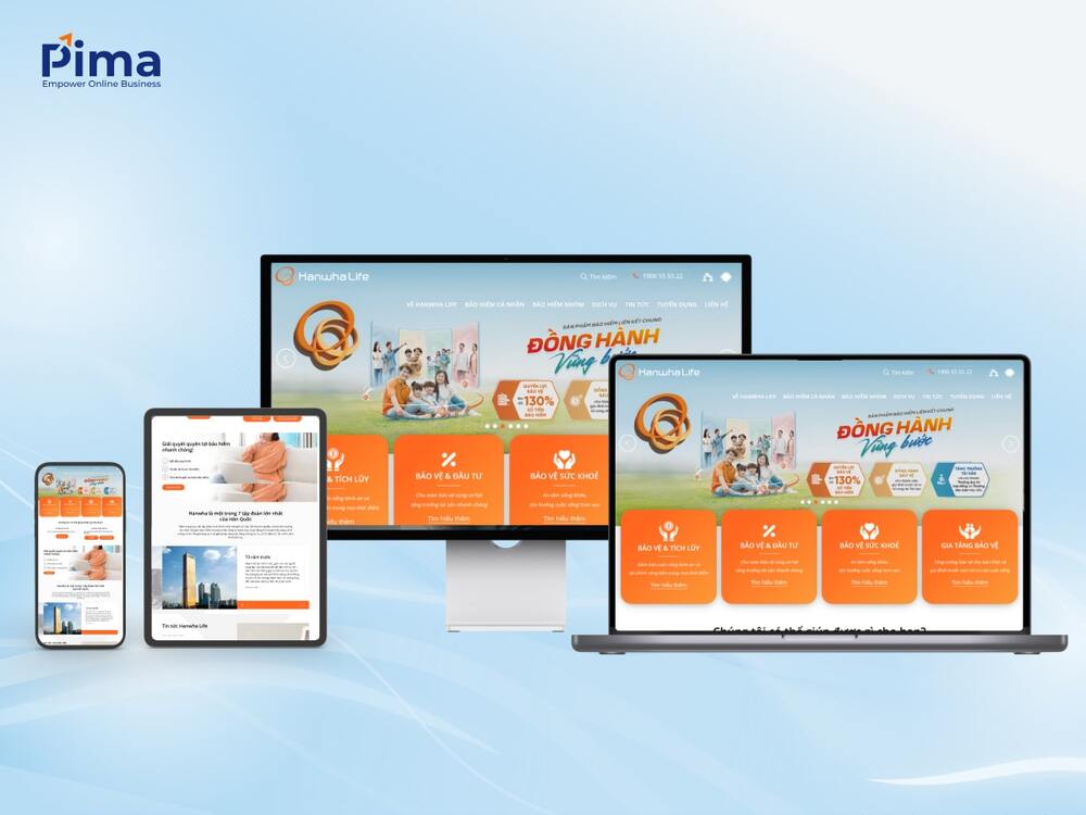 Mẫu website bảo hiểm đẹp, độc đáo Mẫu website bảo hiểm đẹp, độc đáo