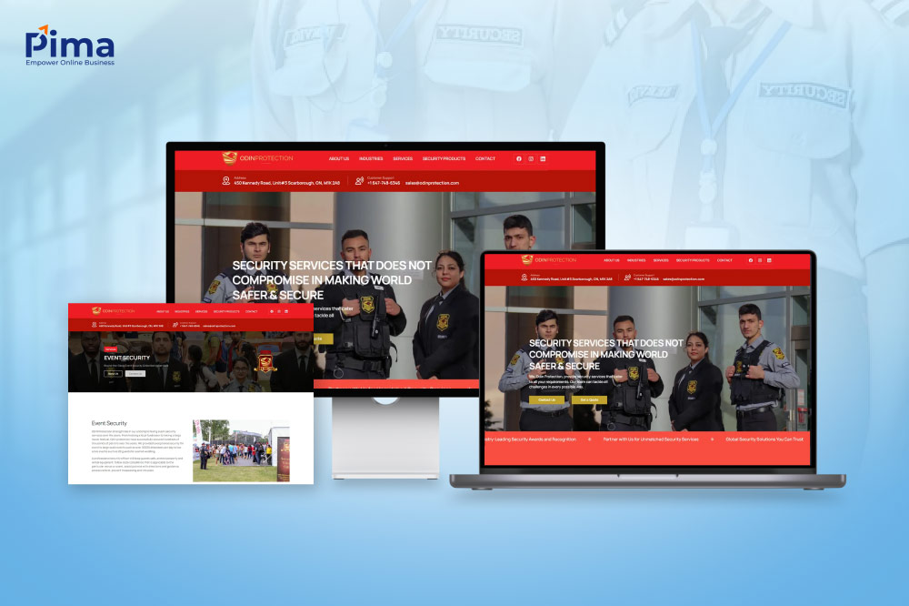 Thiết kế website bảo vệ chuyên nghiệp, chuẩn SEO