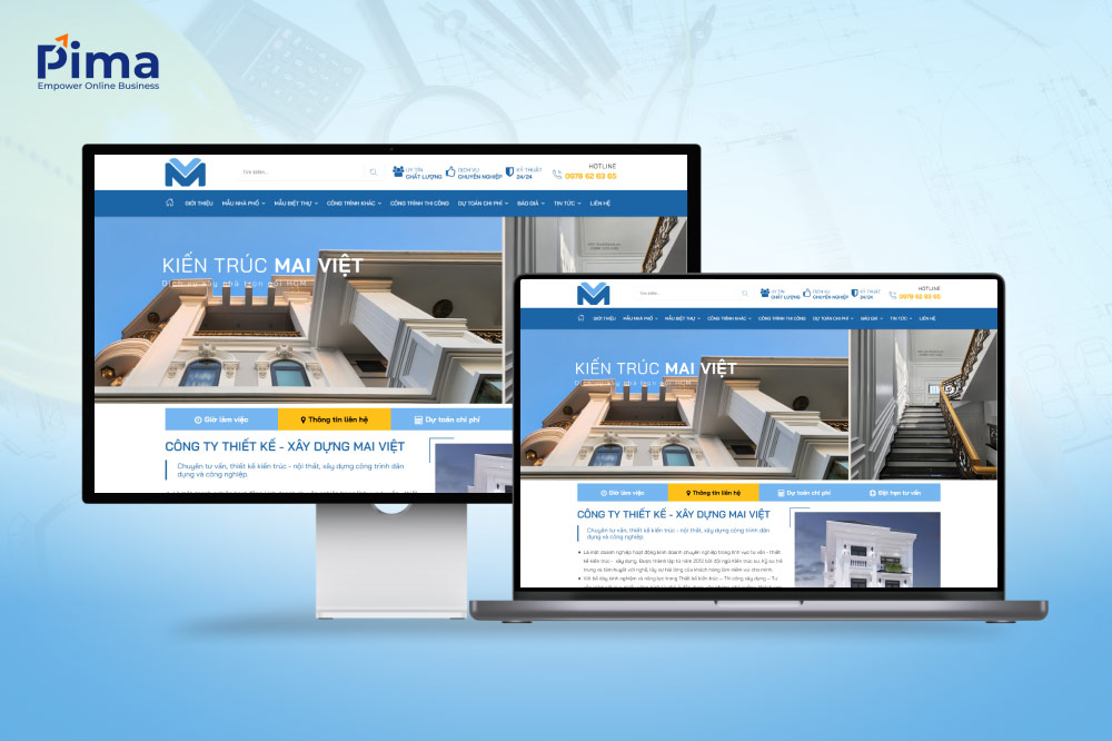 Mẫu website xây dựng đúng tinh thần “simple is the best - đơn giản là đẹp nhất” Mẫu website xây dựng đúng tinh thần “simple is the best - đơn giản là đẹp nhất”