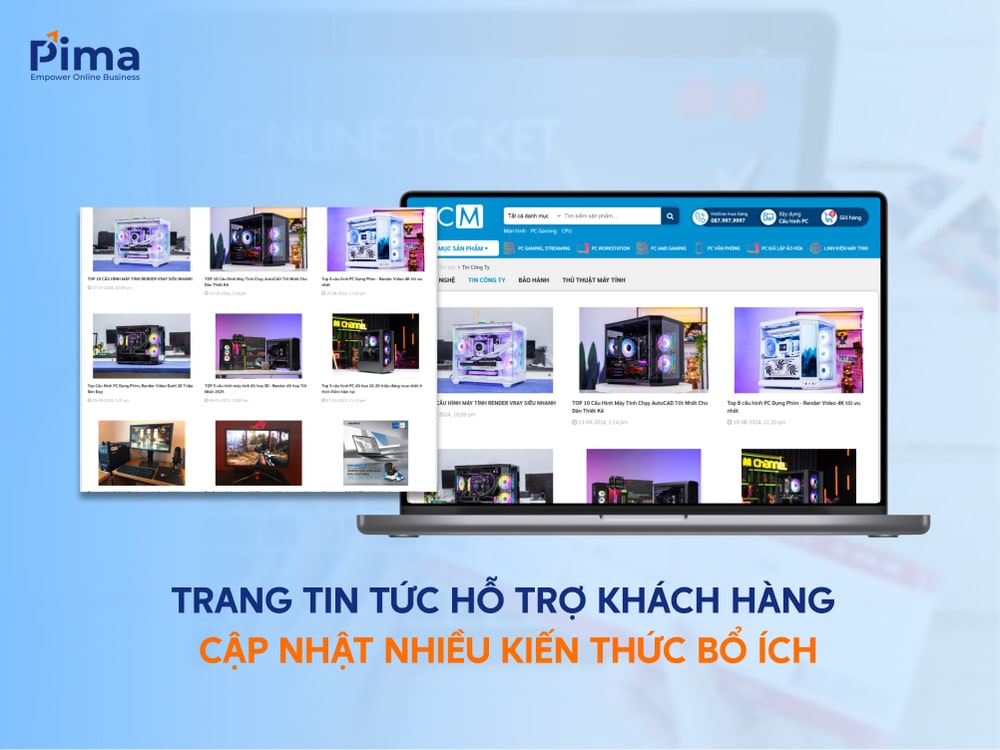 Mục tin tức trên website giúp khách hàng cập nhật thông tin mới nhất nhanh chóng Mục tin tức trên website giúp khách hàng cập nhật thông tin mới nhất nhanh chóng