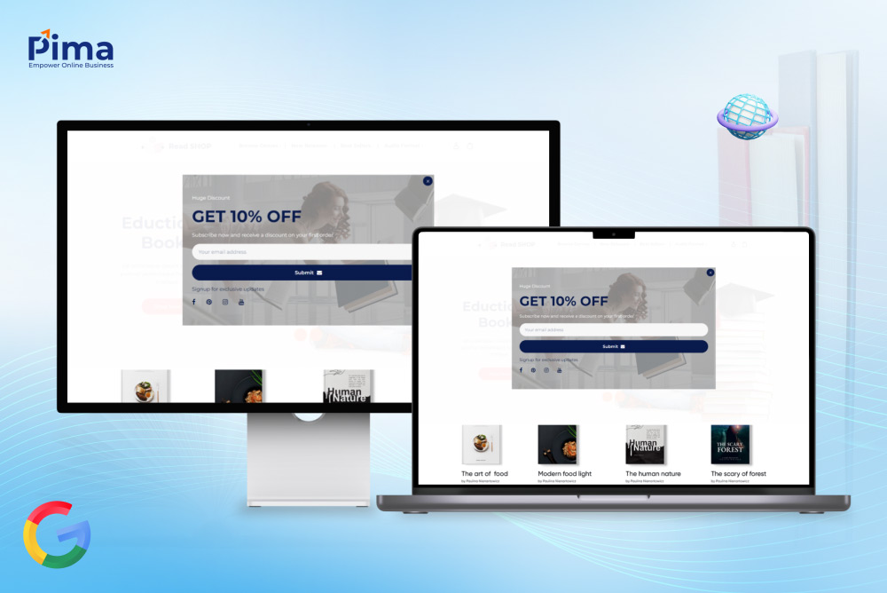 Popup trên website giúp thu hút khách hàng hiệu quả
