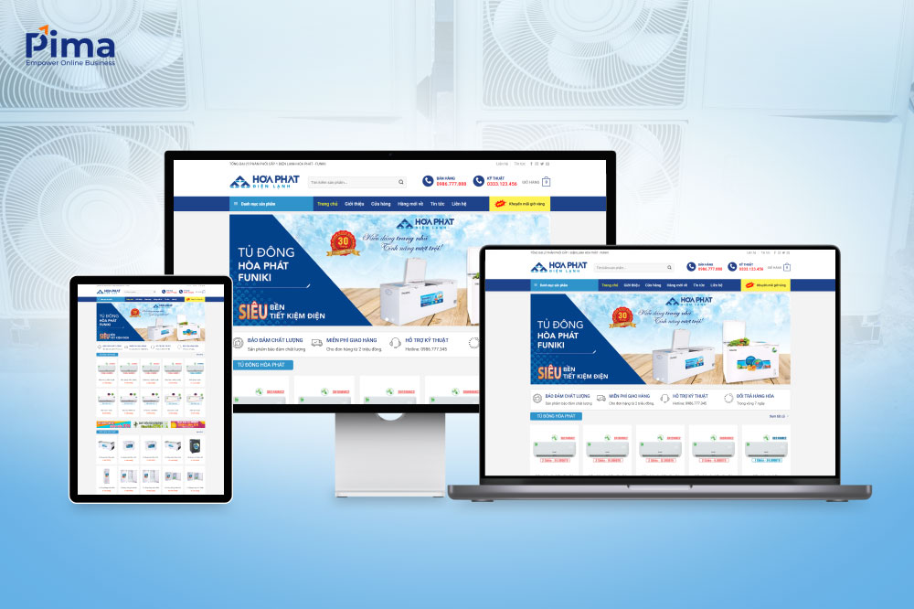 Mẫu trang web điện tử tạo ấn tượng sâu sắc cho khách hàng Mẫu trang web điện tử tạo ấn tượng sâu sắc cho khách hàng