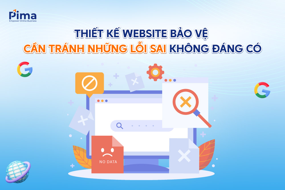 Website bảo vệ cần được thiết kế chỉn chu và chuyên nghiệp