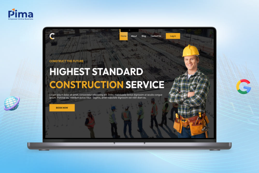 Hình ảnh con người luôn được đề cao khi thiết kế website trong lĩnh vực xây dựng Hình ảnh con người luôn được đề cao khi thiết kế website trong lĩnh vực xây dựng