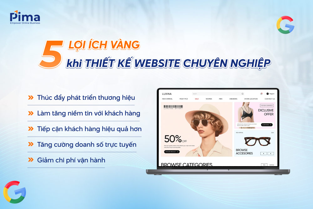 Thiết kế website bán hàng thời trang đem lại vô vàn lợi ích cho doanh nghiệp, cá nhân