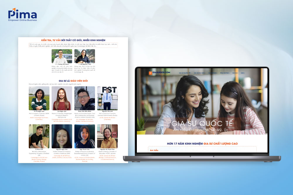 Thiết kế website gia sư hiện đại, tích hợp đủ tính năng Thiết kế website gia sư hiện đại, tích hợp đủ tính năng