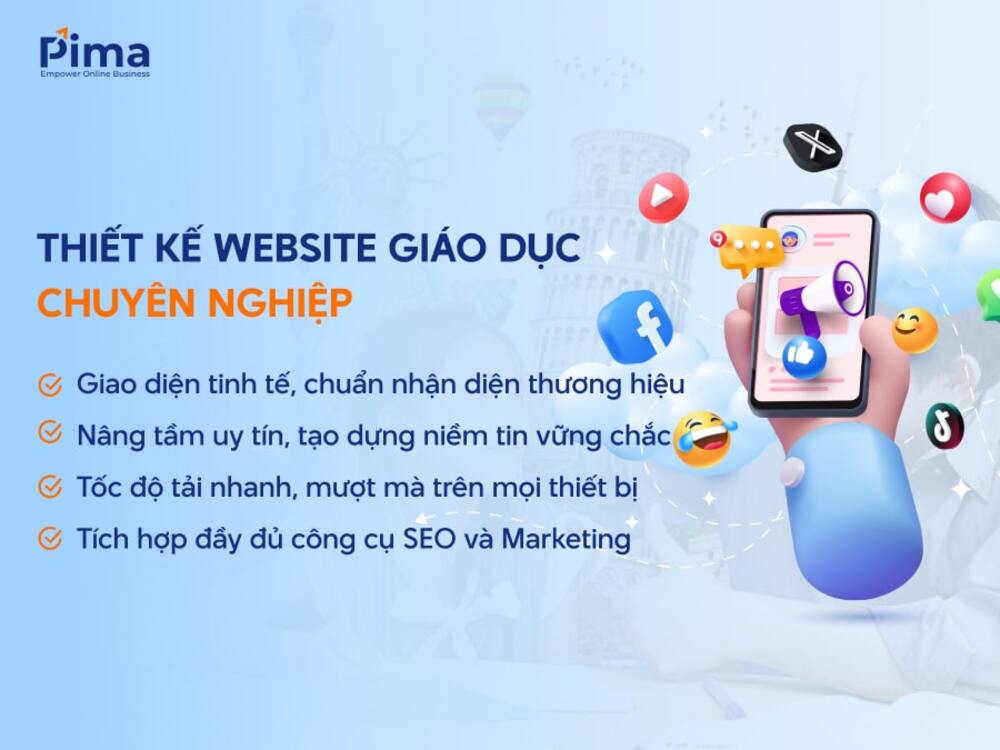 Pima Digital chuyên cung cấp dịch vụ thiết kế website giáo dục chuẩn SEO marketing Pima Digital chuyên cung cấp dịch vụ thiết kế website giáo dục chuẩn SEO marketing