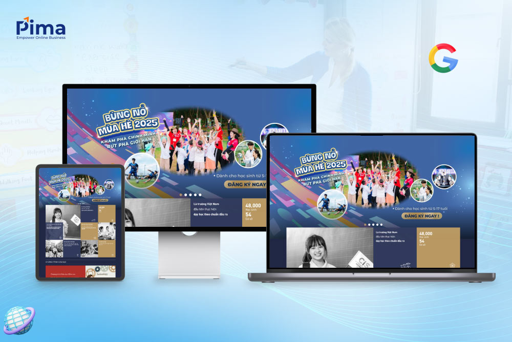 Thiết kế website nhà trẻ, trường mầm non giúp bạn đập tan nỗi lo lắng của phụ huynh