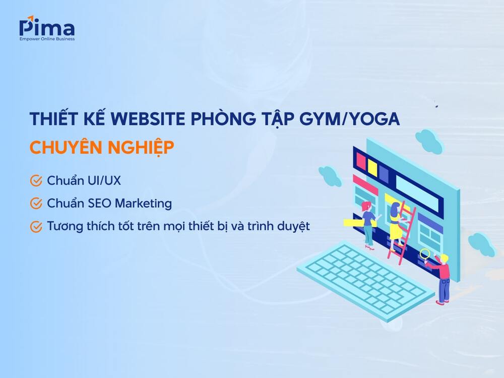 Thiết kế website phòng tập Gym, Yoga chuẩn SEO, giao diện đẹp Thiết kế website phòng tập Gym, Yoga chuẩn SEO, giao diện đẹp