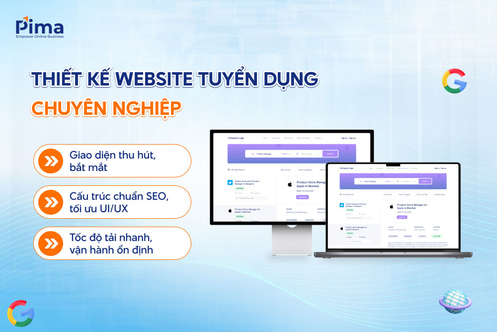 Thiết kế website tuyển dụng - giải pháp giúp bạn thu hút ứng viên tiềm năng