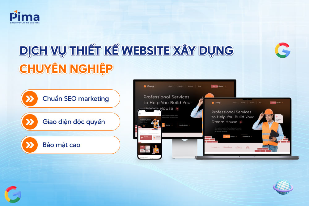 Giá trị của dịch vụ thiết kế website xây dựng tại Pima Digital Giá trị của dịch vụ thiết kế website xây dựng tại Pima Digital