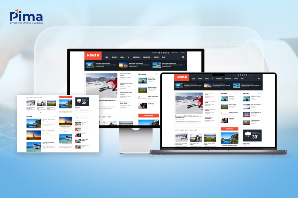 Website cổng thông tin điện tử tích hợp đầy đủ tính năng cao cấp