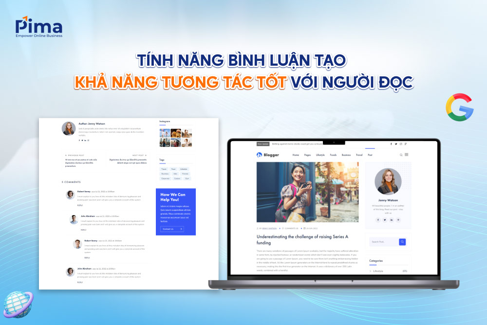 Thiết kế website báo điện tử không thể bỏ qua tính năng bình luận