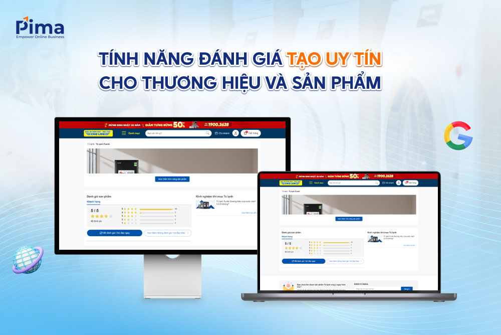 Thiết kế website điện lạnh không nên bỏ qua tính năng đánh giá sản phẩm Thiết kế website điện lạnh không nên bỏ qua tính năng đánh giá sản phẩm
