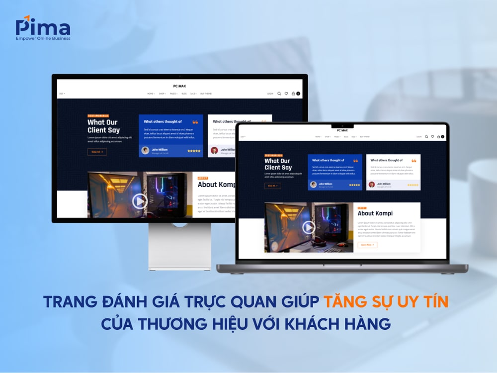 Tính năng đánh giá giúp tạo niềm tin và tăng sự uy tín của thương hiệu với người dùng Tính năng đánh giá giúp tạo niềm tin và tăng sự uy tín của thương hiệu với người dùng